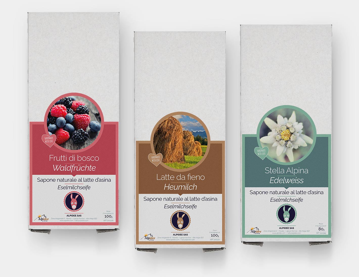packaging design Alto Adige